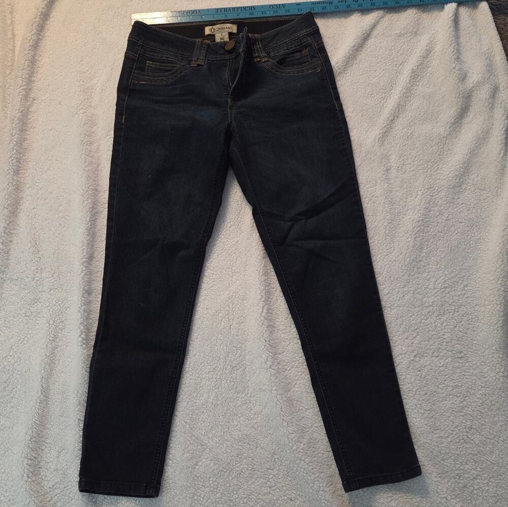 Democracy Ab Technology Jeans Womens 6 Dark Wash Stretch Skinny Tummy Control